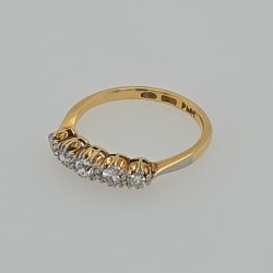 Pre Owned 18ct Diamond Eternity Ring ZB614